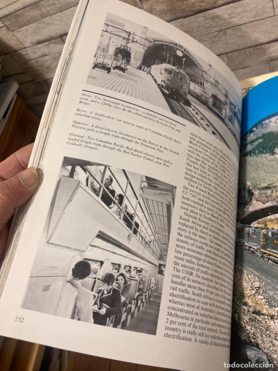 Libros de segunda mano: Magnifico libro de tem&aacute;tica de trenes, en ingl&eacute;s - Foto 6