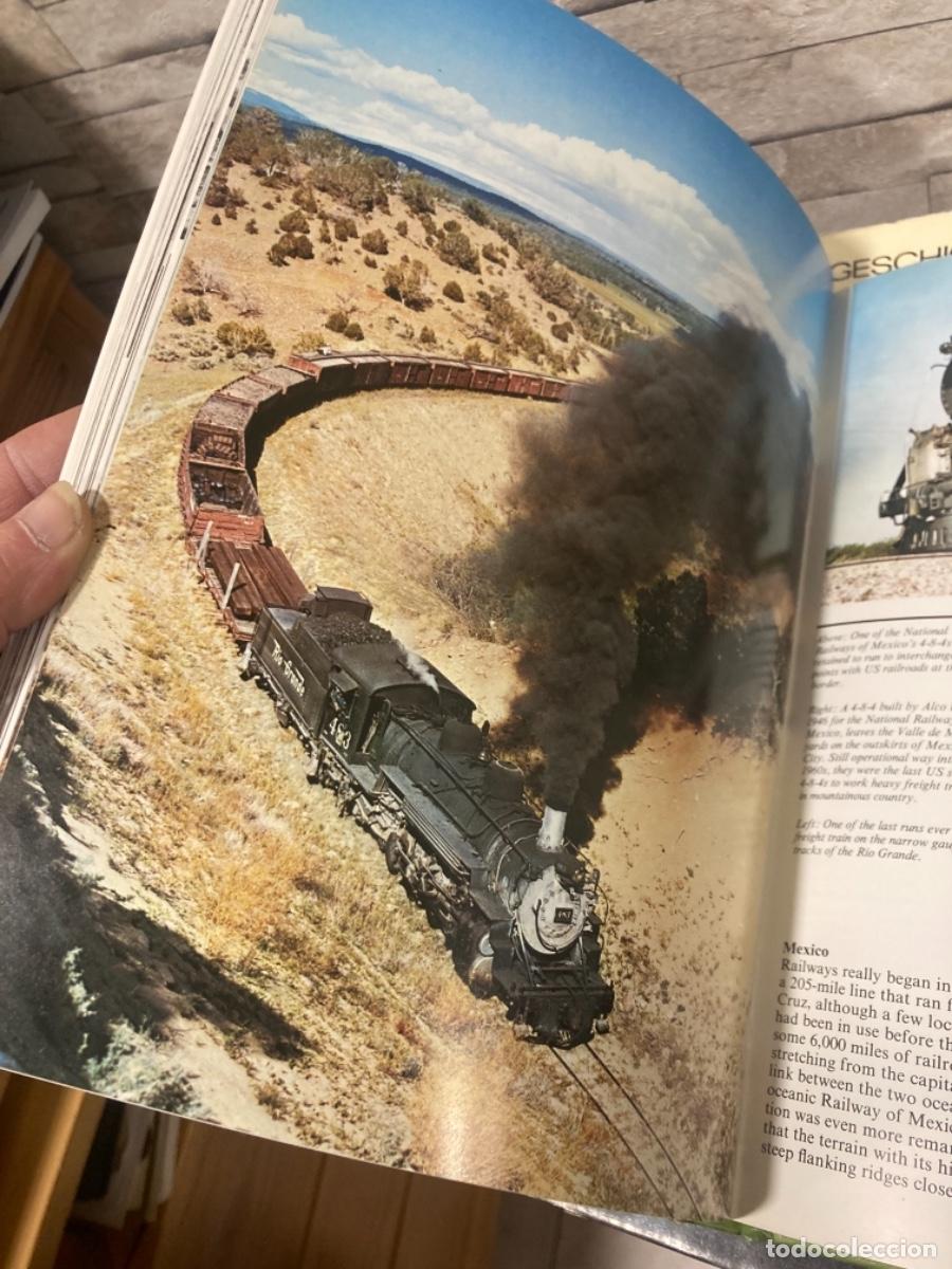 Libros de segunda mano: Magnifico libro de tem&aacute;tica de trenes, en ingl&eacute;s - Foto 10