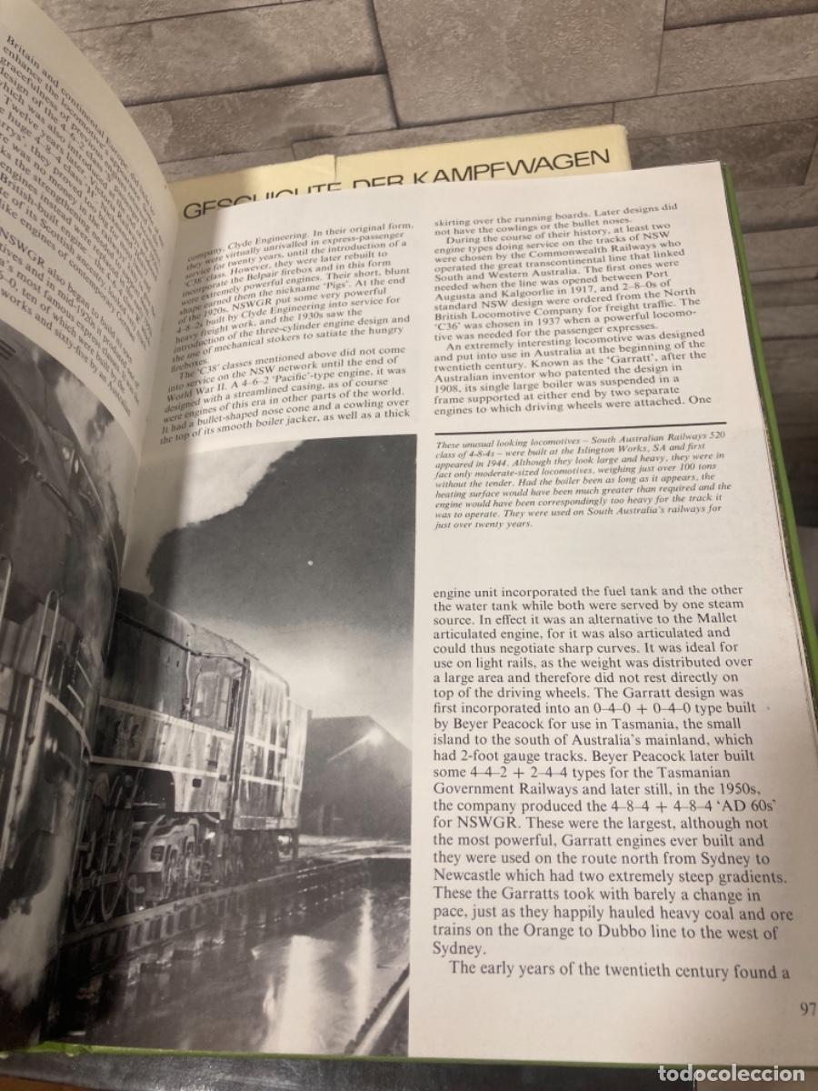 Libros de segunda mano: Magnifico libro de tem&aacute;tica de trenes, en ingl&eacute;s - Foto 13