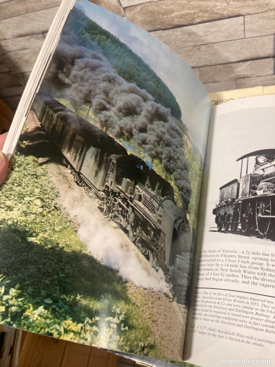Libros de segunda mano: Magnifico libro de tem&aacute;tica de trenes, en ingl&eacute;s - Foto 14
