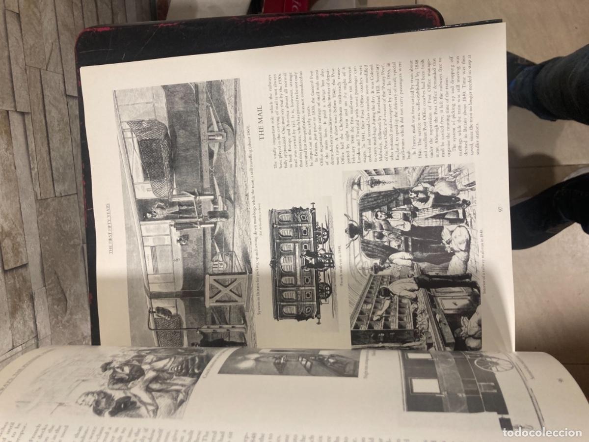 Libros de segunda mano: Magnifico libro de tem&aacute;tica de trenes, en ingl&eacute;s - Foto 8