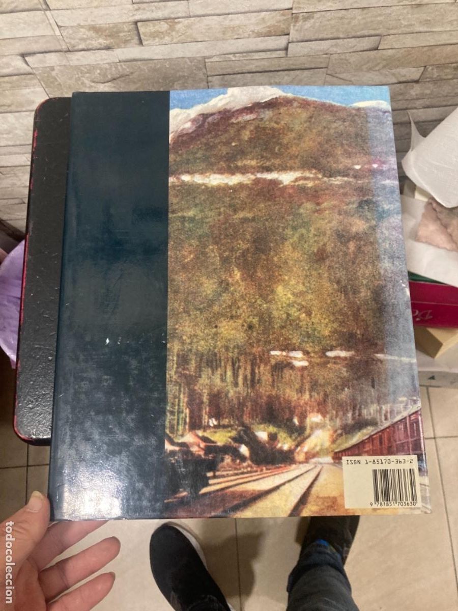 Libros de segunda mano: Magnifico libro de tem&aacute;tica de trenes, en ingl&eacute;s - Foto 10