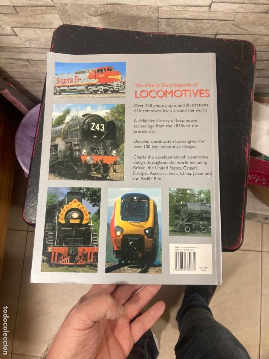 Libros de segunda mano: Magnifico libro de tem&aacute;tica de trenes, en ingl&eacute;s - Foto 9