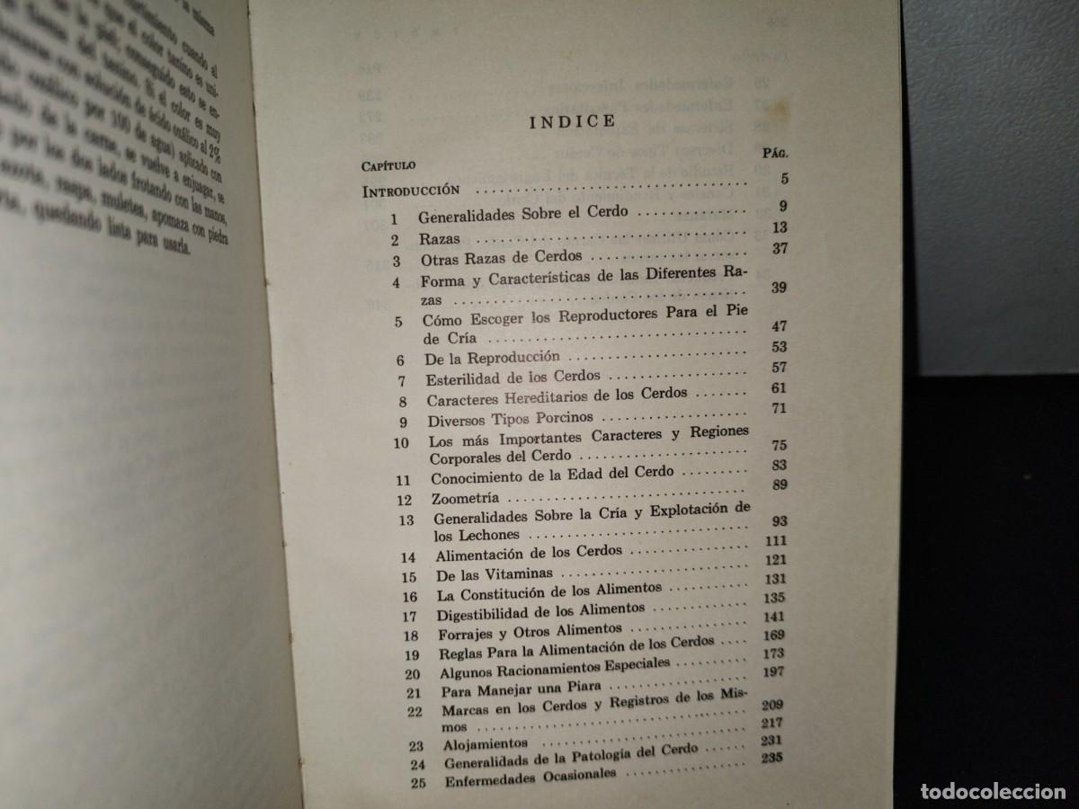 Libros de segunda mano: 58- EL CERDO. SU CR&Iacute;A Y EXPLOTACI&Oacute;N - LEOPOLDO ESCAMILLA ARCE - Foto 6