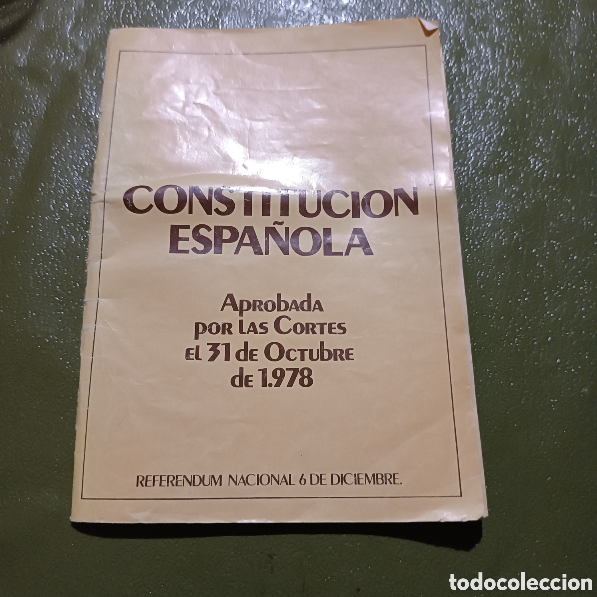 Libros de segunda mano: CONSTITUCI&Oacute;N ESPA&Ntilde;OLA 1978 - Foto 1
