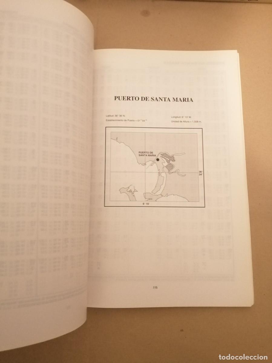 Libros de segunda mano: E1B1 ANUARIO DE MAREAS 1995 MINISTERIO DE DEFENSA - Foto 3