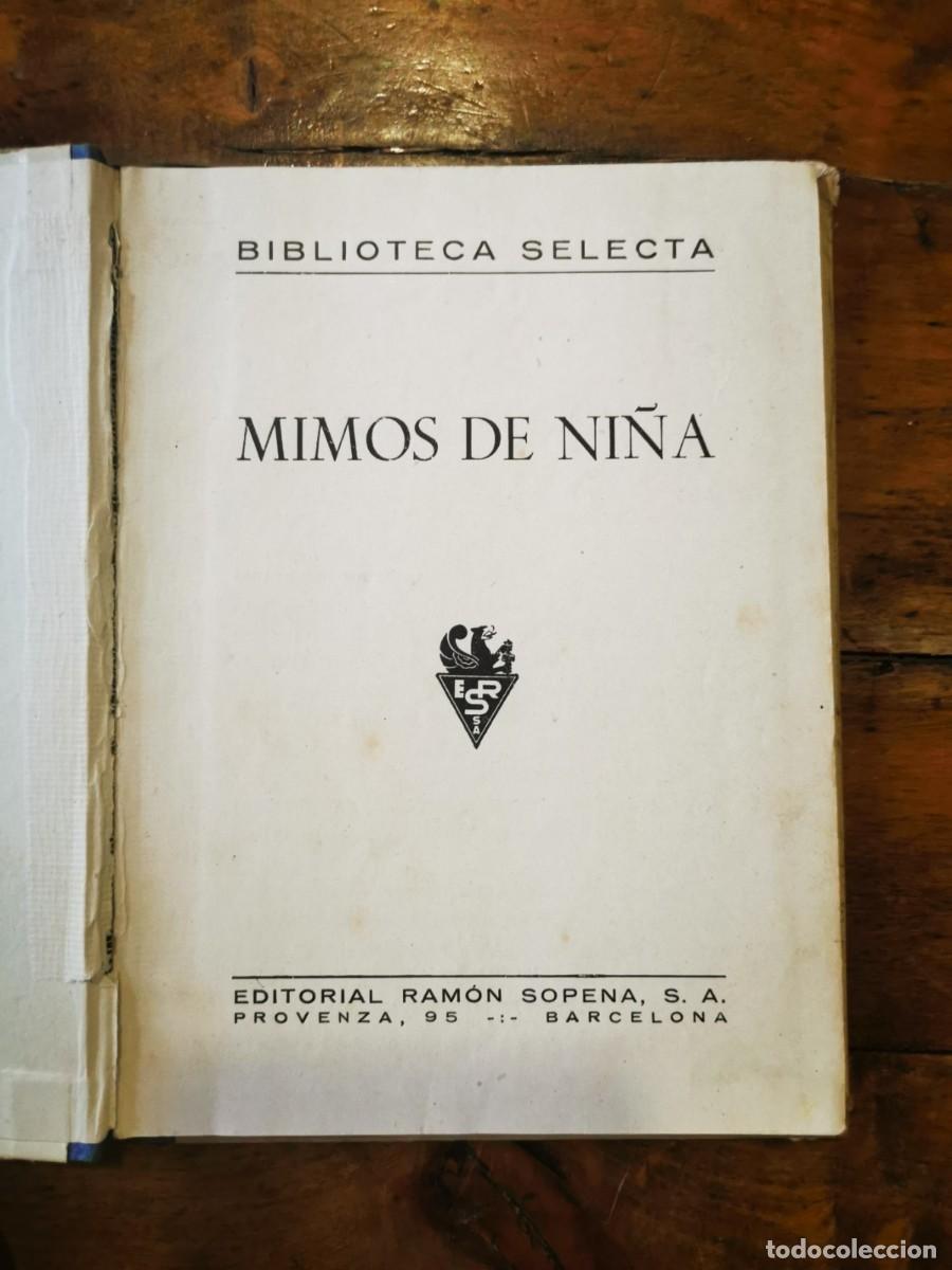 Libros de segunda mano: MIMOS de ni&ntilde;a, Ram&oacute;n Sopena - Foto 2