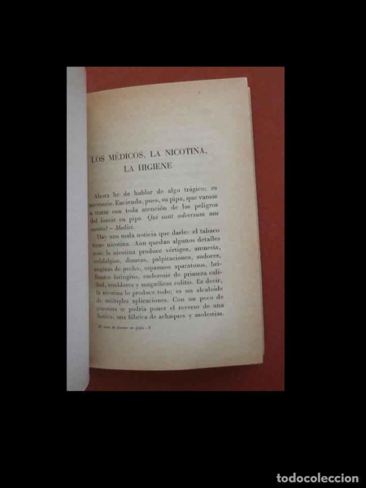 Libros de segunda mano: El arte de fumar en pipa. Joaqu&iacute;n Verdaguer - Foto 3