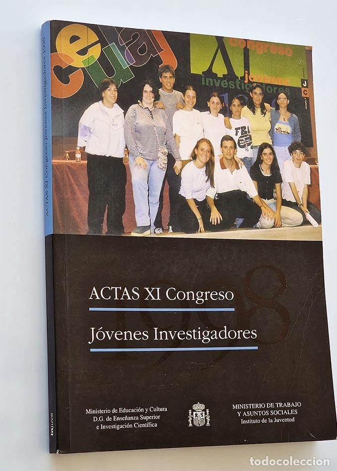 Gebrauchte B&uuml;cher: ACTAS XI CONGRESO, JOVENES INVESTIGADORES
