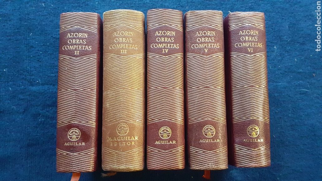 Libros de segunda mano: Azor&iacute;n, obras completas 1947 Aguilar editor 3 tomos (3,4 y 6) - Foto 1