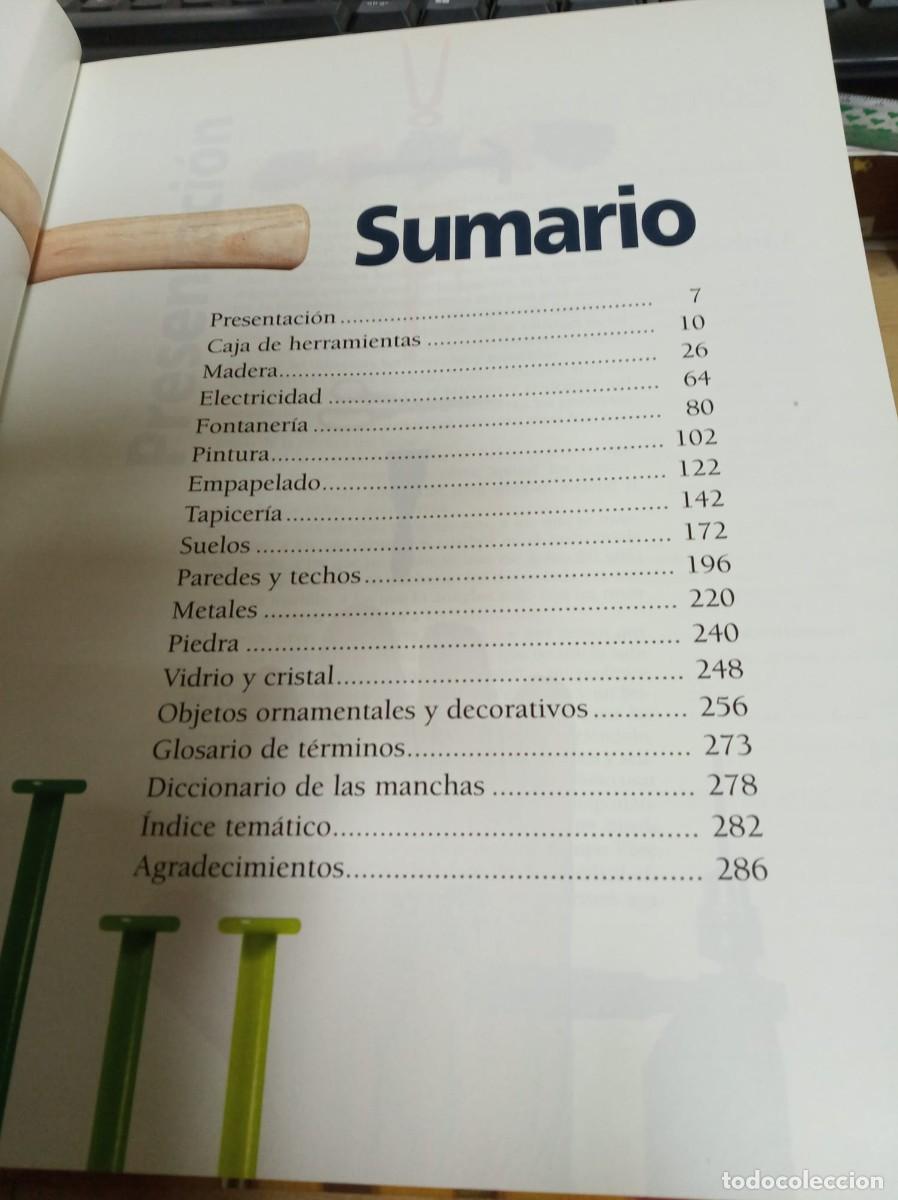 Libros de segunda mano: MANUAL PR&Aacute;CTICO DEL BRICOLAJE - EL PAIS & AGUILAR 1998 - Foto 2