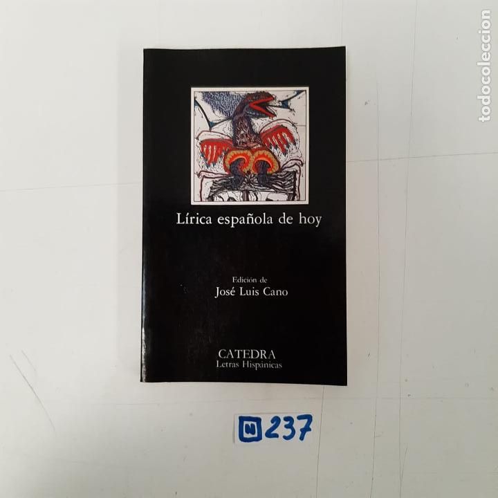 Libros de segunda mano: Lirica espa&ntilde;ola hoy - Foto 1