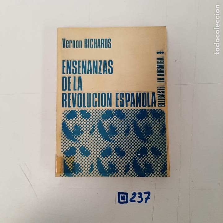 Libros de segunda mano: Ense&ntilde;anzas de la revoluci&oacute;n Espa&ntilde;ola - Foto 1