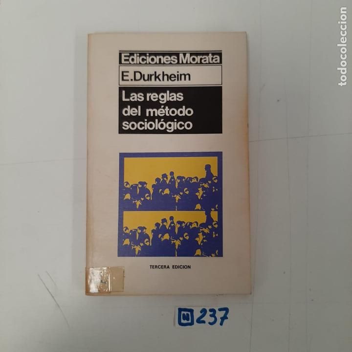 Libros de segunda mano: Las reglas del metodo sociologico - Foto 1