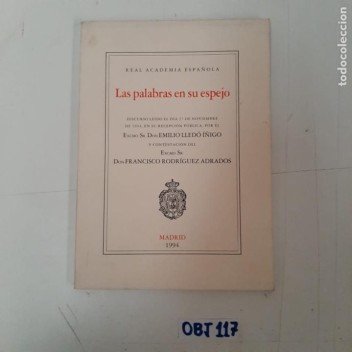 Libros de segunda mano: Las palabras en su espejo - Foto 1