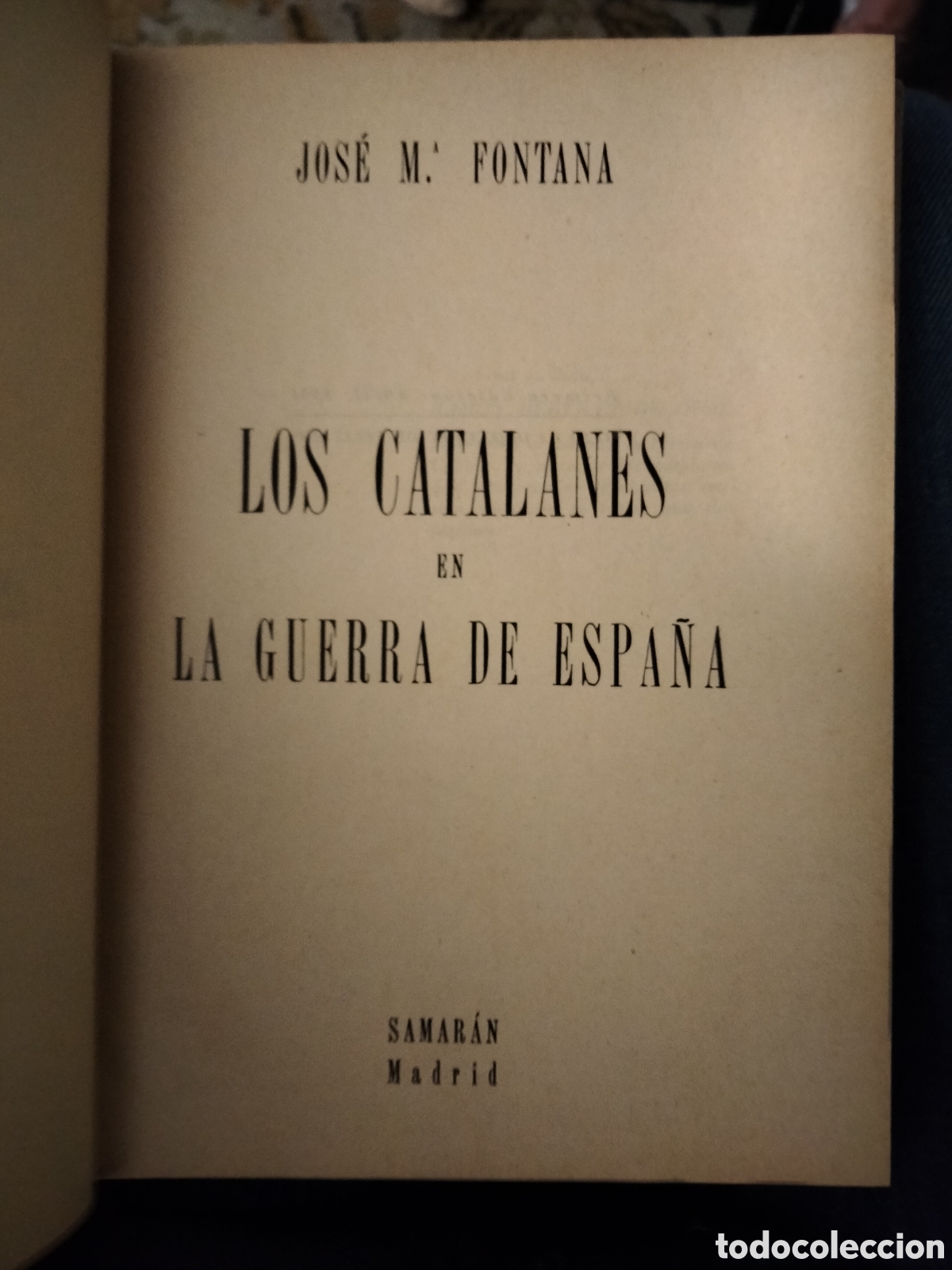 Libros de segunda mano: Los catalanes en la guerra de Espa&ntilde;a - Foto 2