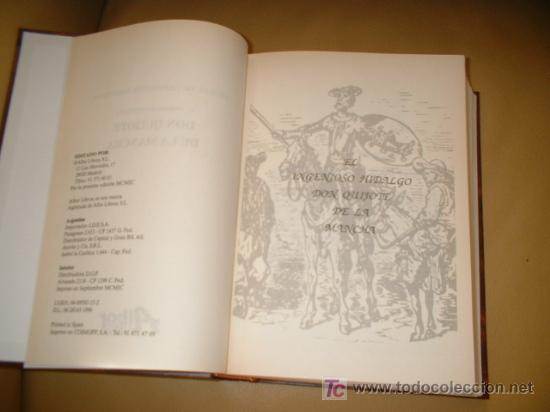 Libros de segunda mano: EL QUIJOTE. - Foto 2