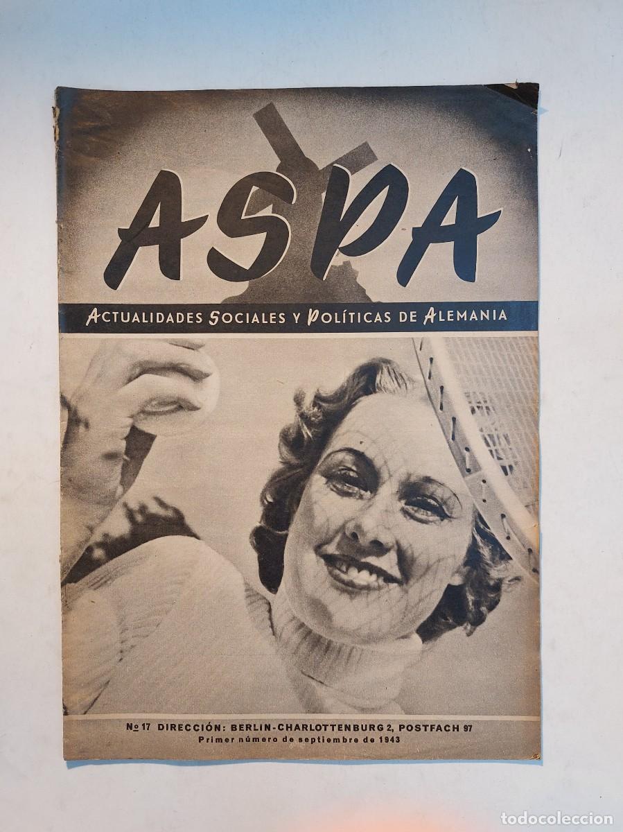 Libros de segunda mano: Revista ASPA 1943 (18 n&uacute;meros) - Foto 2