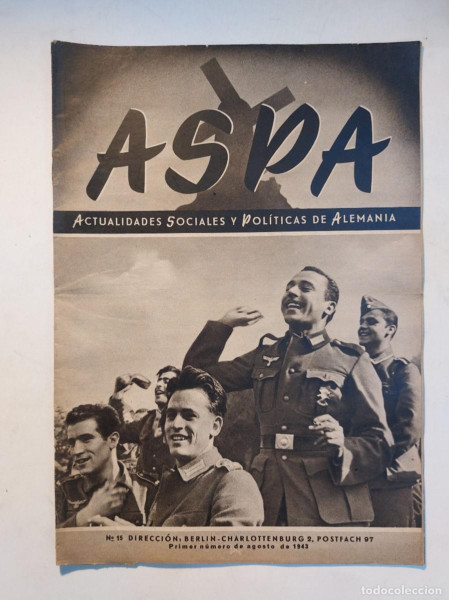 Libros de segunda mano: Revista ASPA 1943 (18 n&uacute;meros) - Foto 4