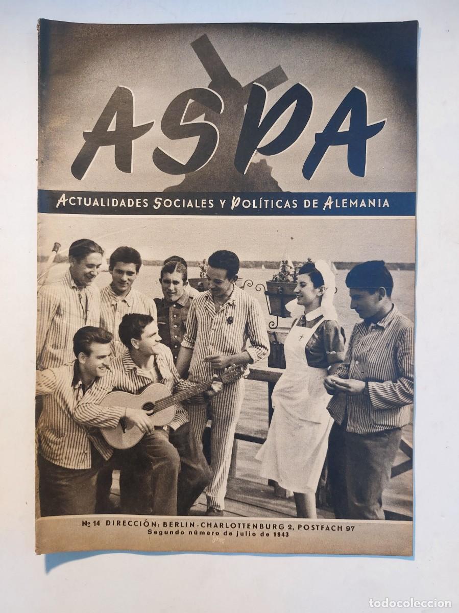Libros de segunda mano: Revista ASPA 1943 (18 n&uacute;meros) - Foto 5