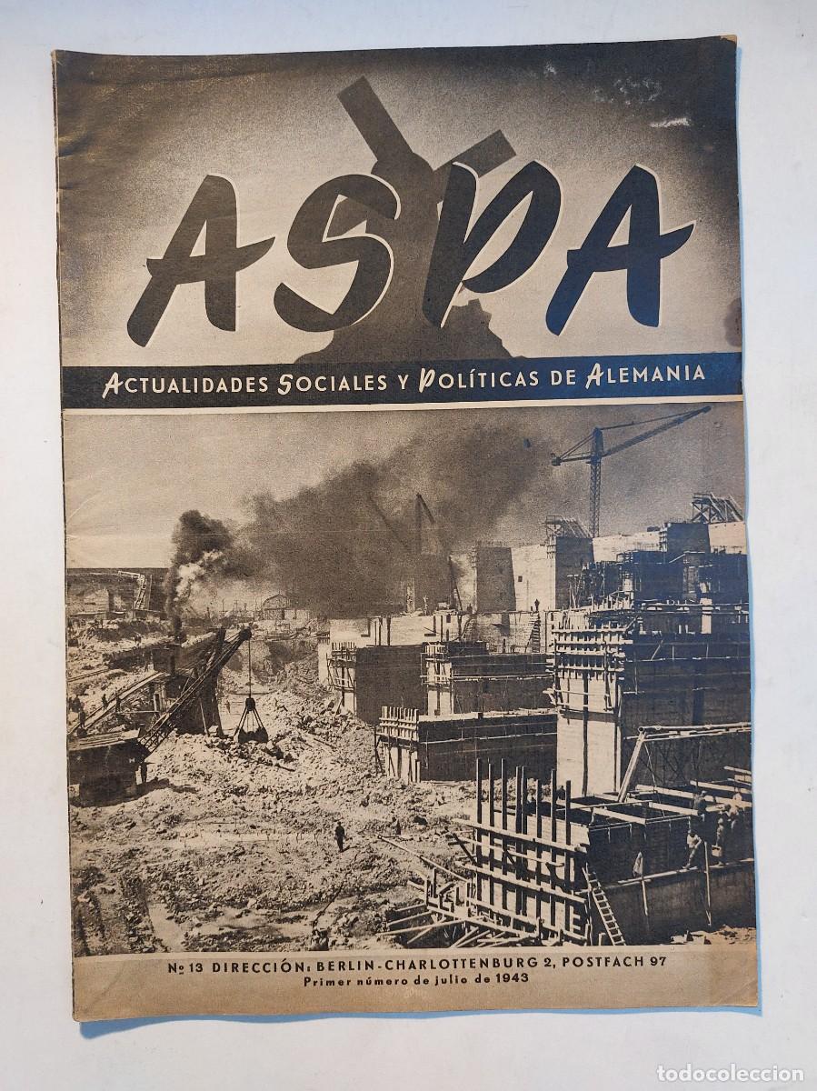 Libros de segunda mano: Revista ASPA 1943 (18 n&uacute;meros) - Foto 6