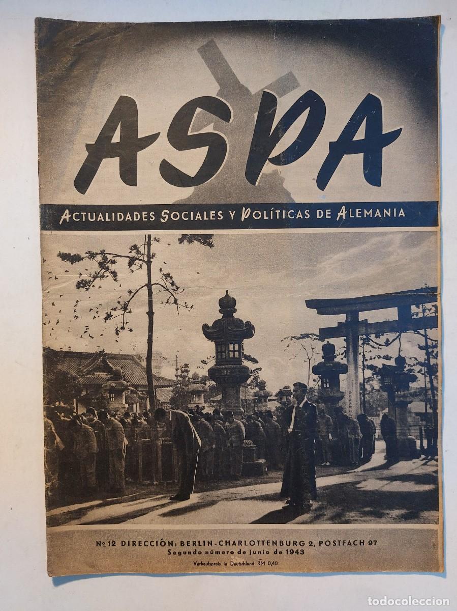 Libros de segunda mano: Revista ASPA 1943 (18 n&uacute;meros) - Foto 7