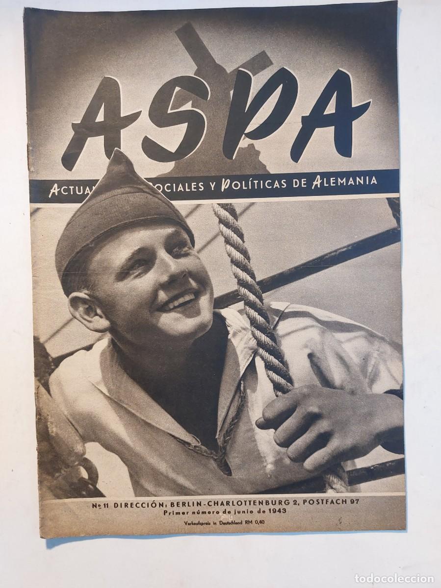 Libros de segunda mano: Revista ASPA 1943 (18 n&uacute;meros) - Foto 8