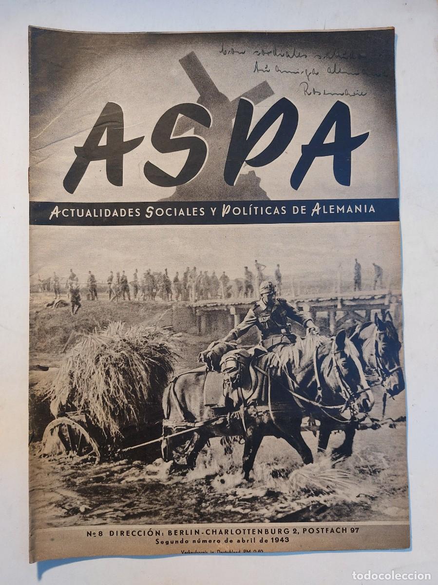 Libros de segunda mano: Revista ASPA 1943 (18 n&uacute;meros) - Foto 11