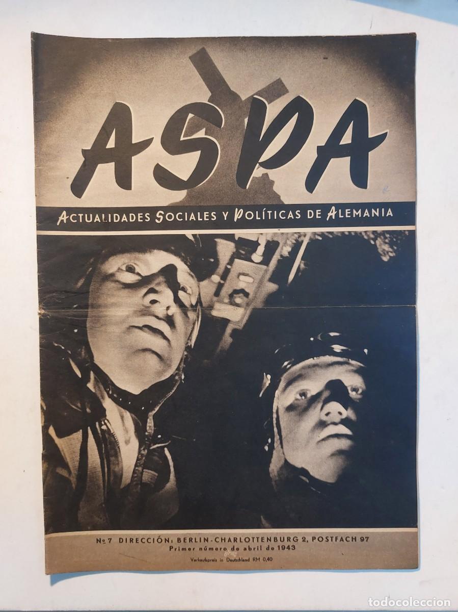 Libros de segunda mano: Revista ASPA 1943 (18 n&uacute;meros) - Foto 12