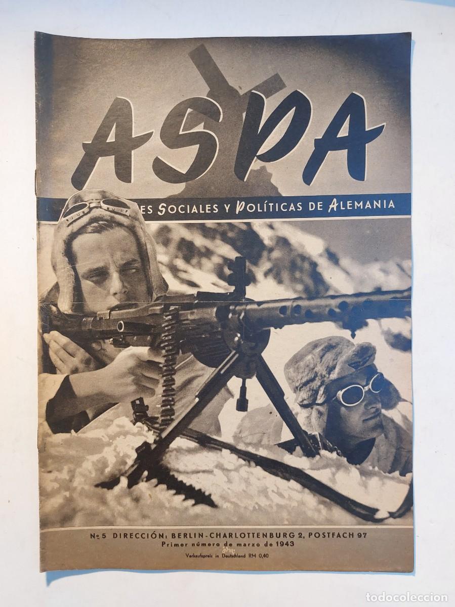 Libros de segunda mano: Revista ASPA 1943 (18 n&uacute;meros) - Foto 14