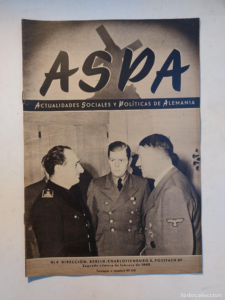 Libros de segunda mano: Revista ASPA 1943 (18 n&uacute;meros) - Foto 15