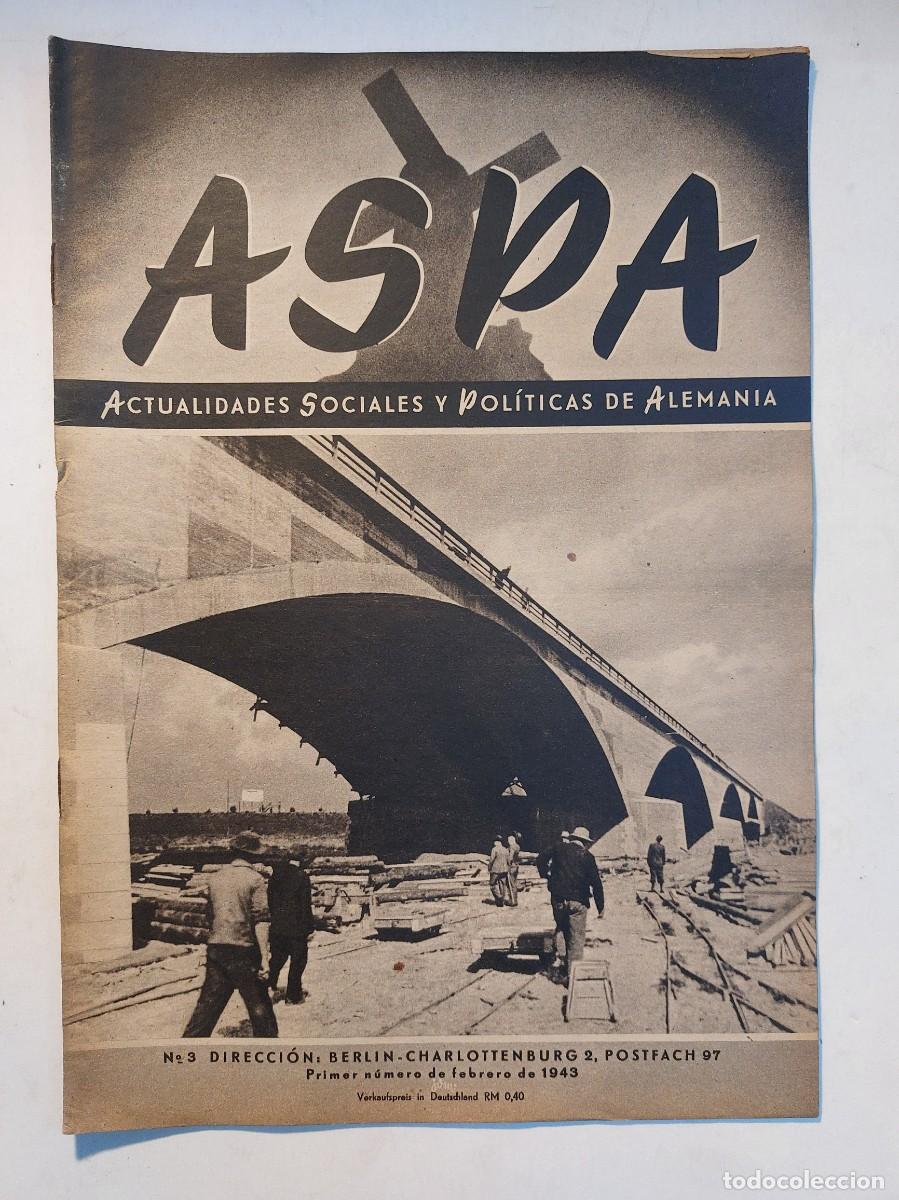 Libros de segunda mano: Revista ASPA 1943 (18 n&uacute;meros) - Foto 16