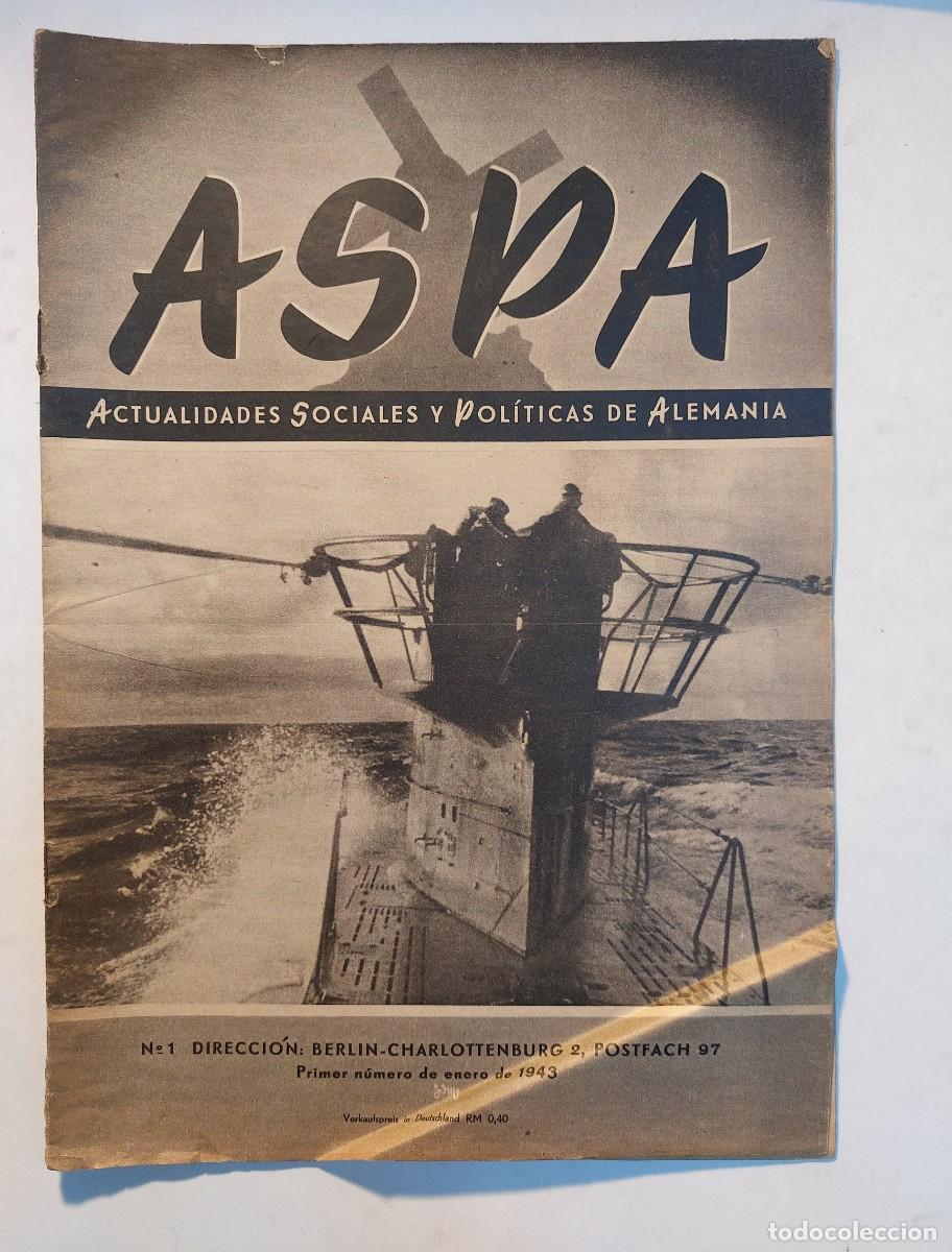 Libros de segunda mano: Revista ASPA 1943 (18 n&uacute;meros) - Foto 18