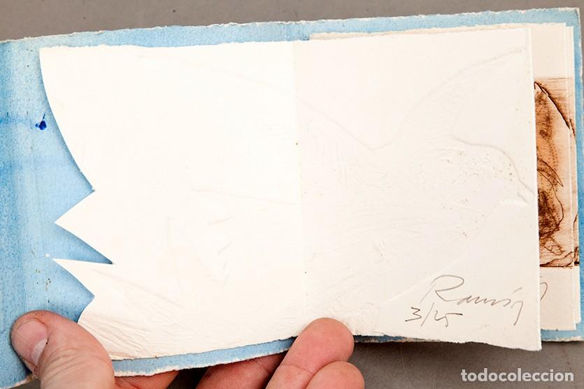Libros de segunda mano: VICTOR RAMIREZ - LIBRO DE ARTISTA - EL JUEGO DE LOS ANIMALES - 1986 - 25 EJ. - Foto 6