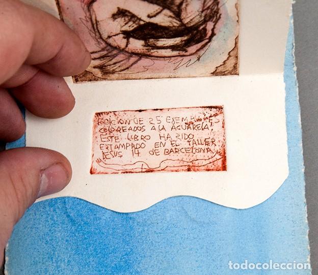 Libros de segunda mano: VICTOR RAMIREZ - LIBRO DE ARTISTA - EL JUEGO DE LOS ANIMALES - 1986 - 25 EJ. - Foto 10
