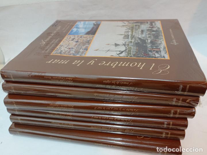 Libros de segunda mano: 2007 - VV.AA. El hombre y la mar, 6 tomos. Obra completa - Foto 1
