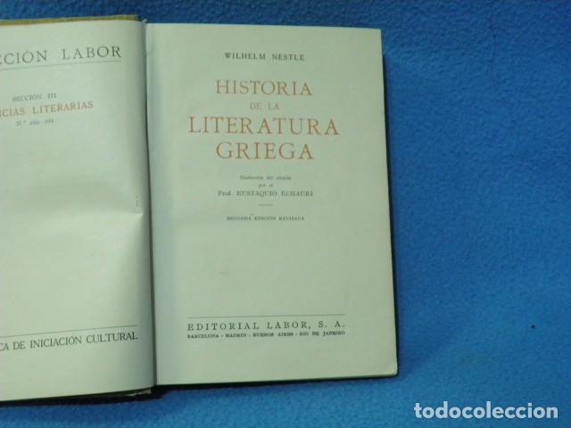 Libros de segunda mano: Historia de la literatura griega - Foto 5