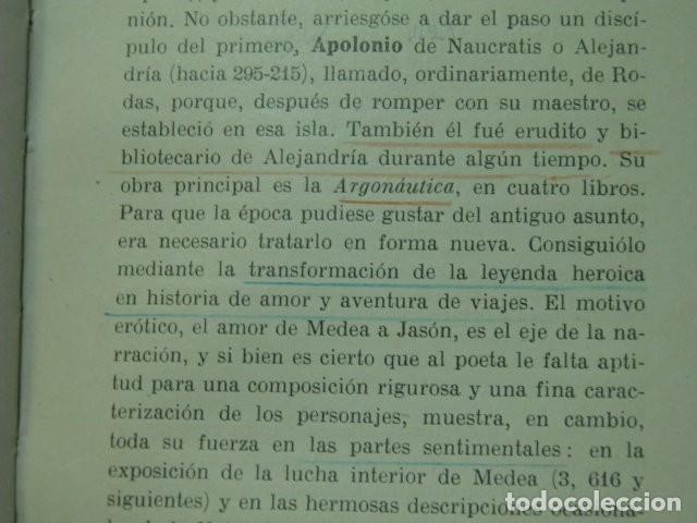 Libros de segunda mano: Historia de la literatura griega - Foto 8
