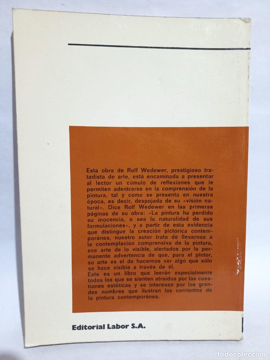 Libros de segunda mano: Rolf Wedewer - El Concepto de Cuadro - 1973 - Foto 4