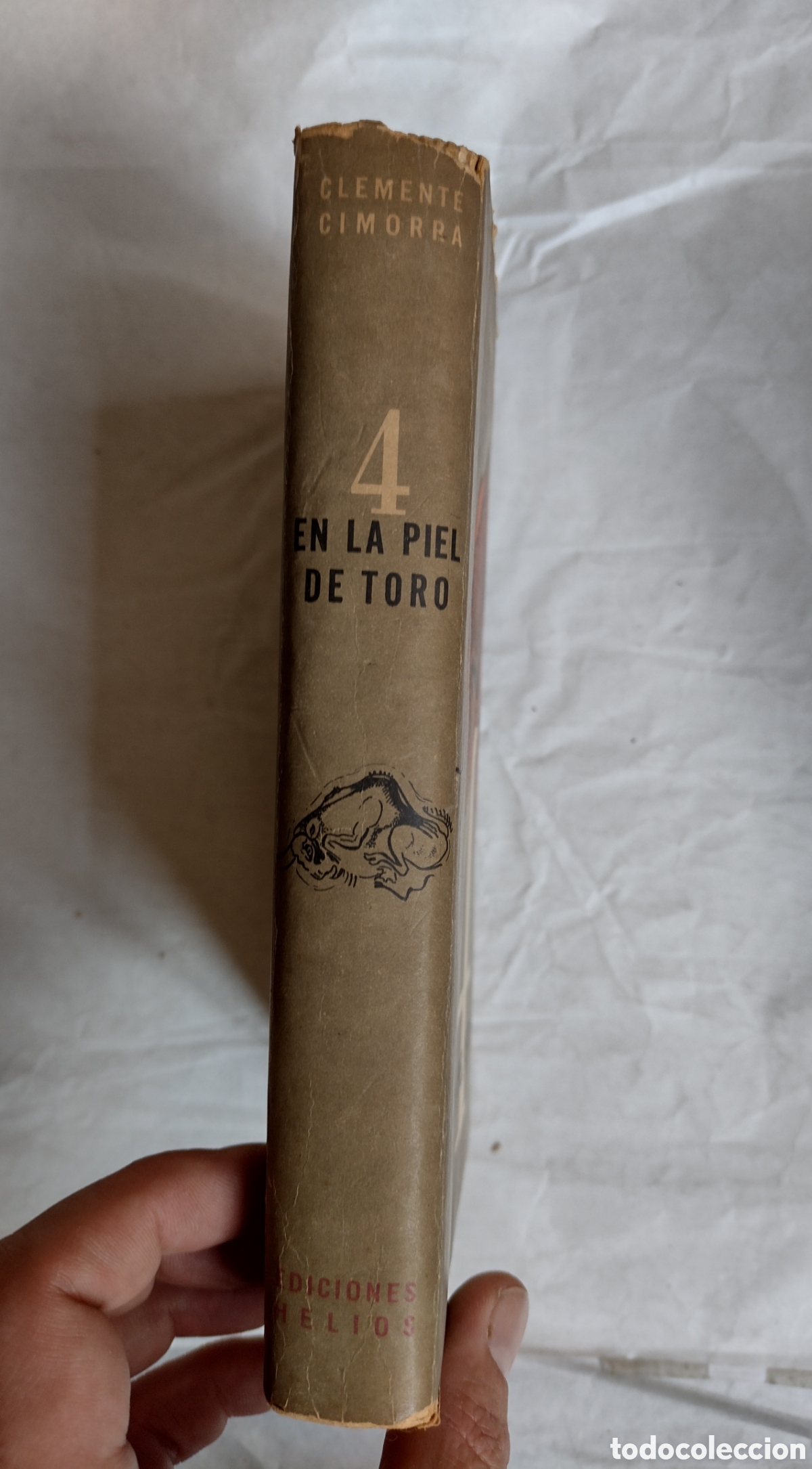 Libros de segunda mano: 4 en la piel de toro. Cimorra, Clemente. Ed. Helios , 1952 - Foto 2