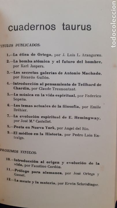 Libros de segunda mano: Cuadernos taurus. Varios. 2 vol&uacute;menes - Foto 17