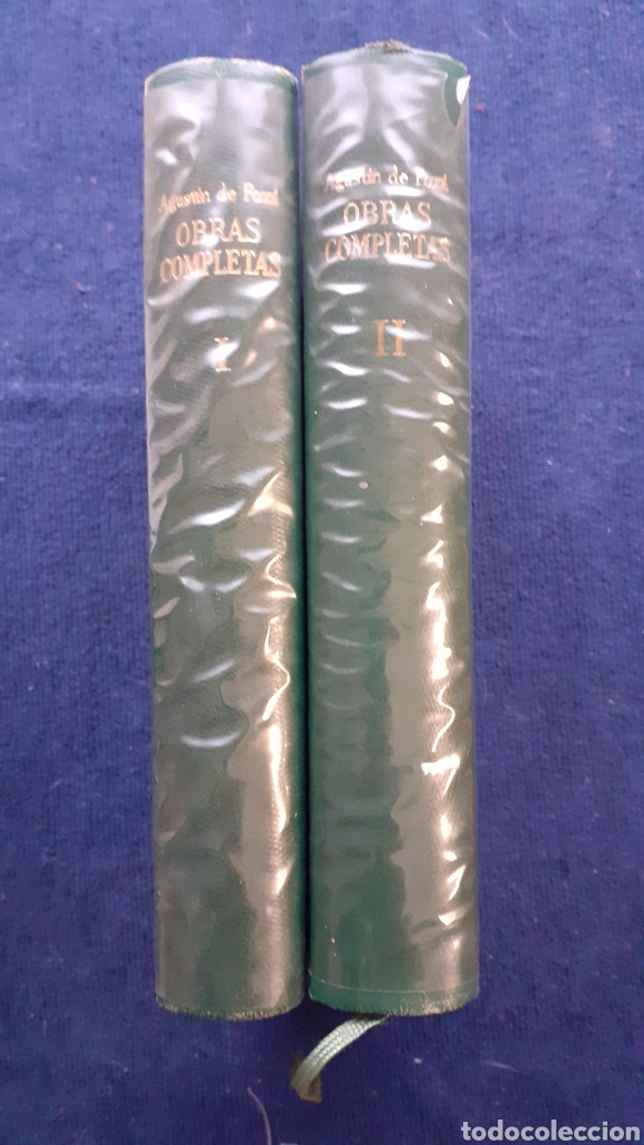 Libros de segunda mano: Agust&iacute;n de FOX&Aacute;. Obras completas. ( 2 vol). - Foto 1