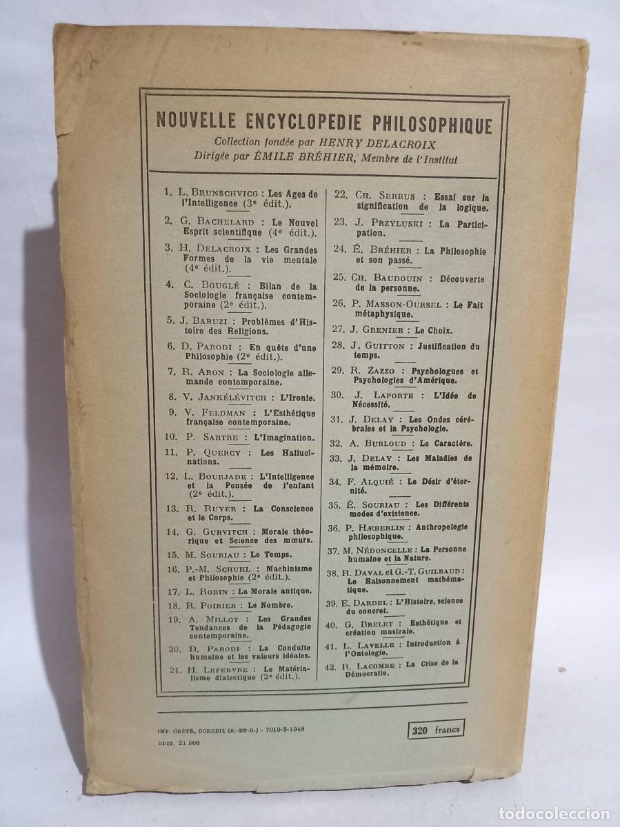 Libros de segunda mano: Henri Bergson - L&Eacute;volution Cr&eacute;atrice - 1948 - Foto 4
