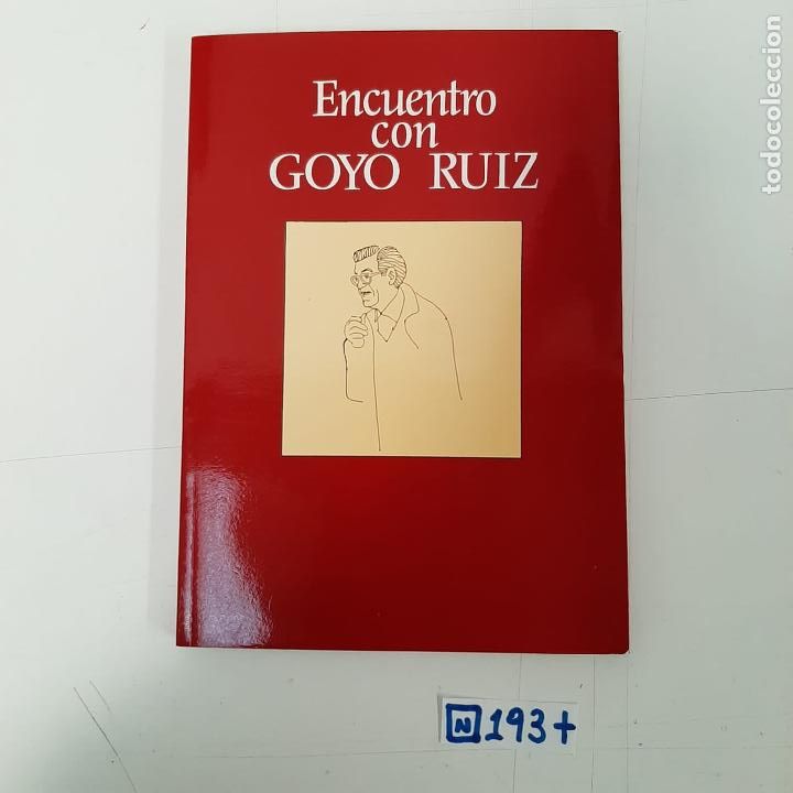 Libros de segunda mano: Encuentro con Goyo Ruiz - Foto 1