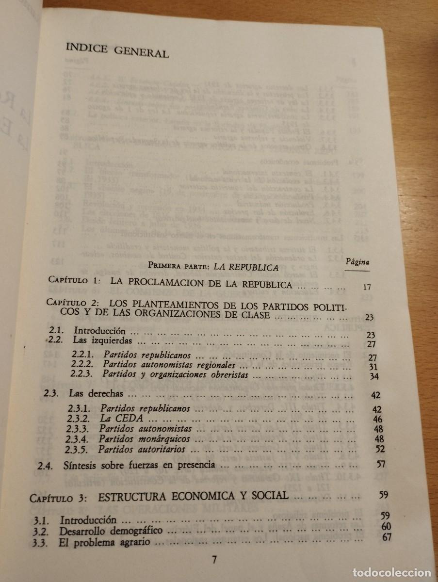 Libros de segunda mano: LA REP&Uacute;BLICA / LA ERA DE FRANCO (RAM&Oacute;N TAMAMES) - Foto 5