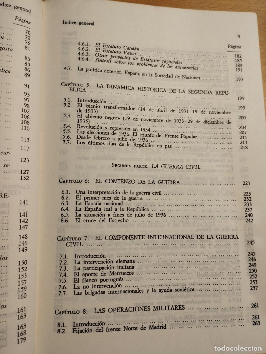 Libros de segunda mano: LA REP&Uacute;BLICA / LA ERA DE FRANCO (RAM&Oacute;N TAMAMES) - Foto 7