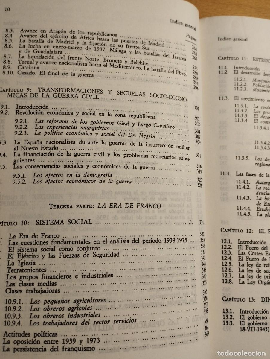 Libros de segunda mano: LA REP&Uacute;BLICA / LA ERA DE FRANCO (RAM&Oacute;N TAMAMES) - Foto 8