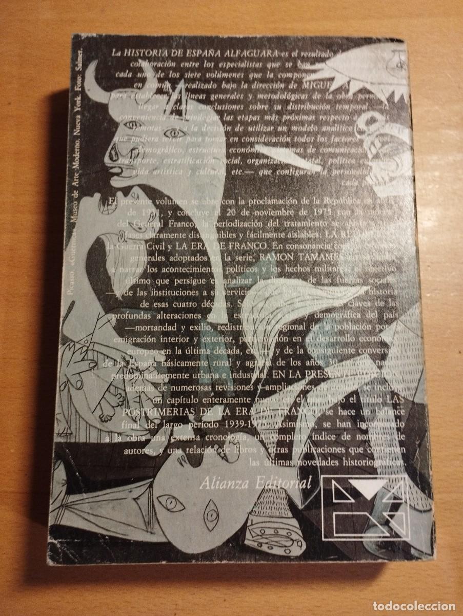 Libros de segunda mano: LA REP&Uacute;BLICA / LA ERA DE FRANCO (RAM&Oacute;N TAMAMES) - Foto 12