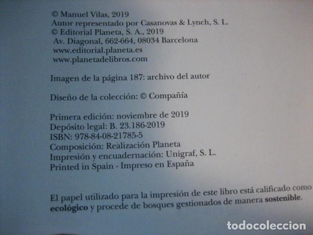Libros de segunda mano: Manuel Vilas. Alegr&iacute;a. Finalista Premio Planeta 2019 - Foto 5