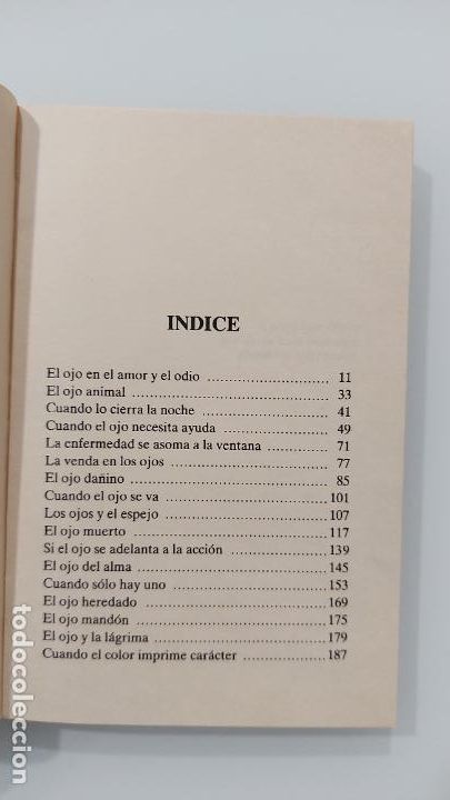 Libros de segunda mano: El libro de los ojos | D&iacute;az-Plaja, Fernando | Editorial Debate, 1981 - Foto 5